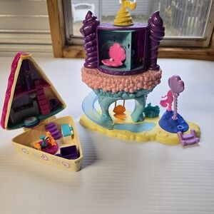Polly Pocket Doll House And Playset